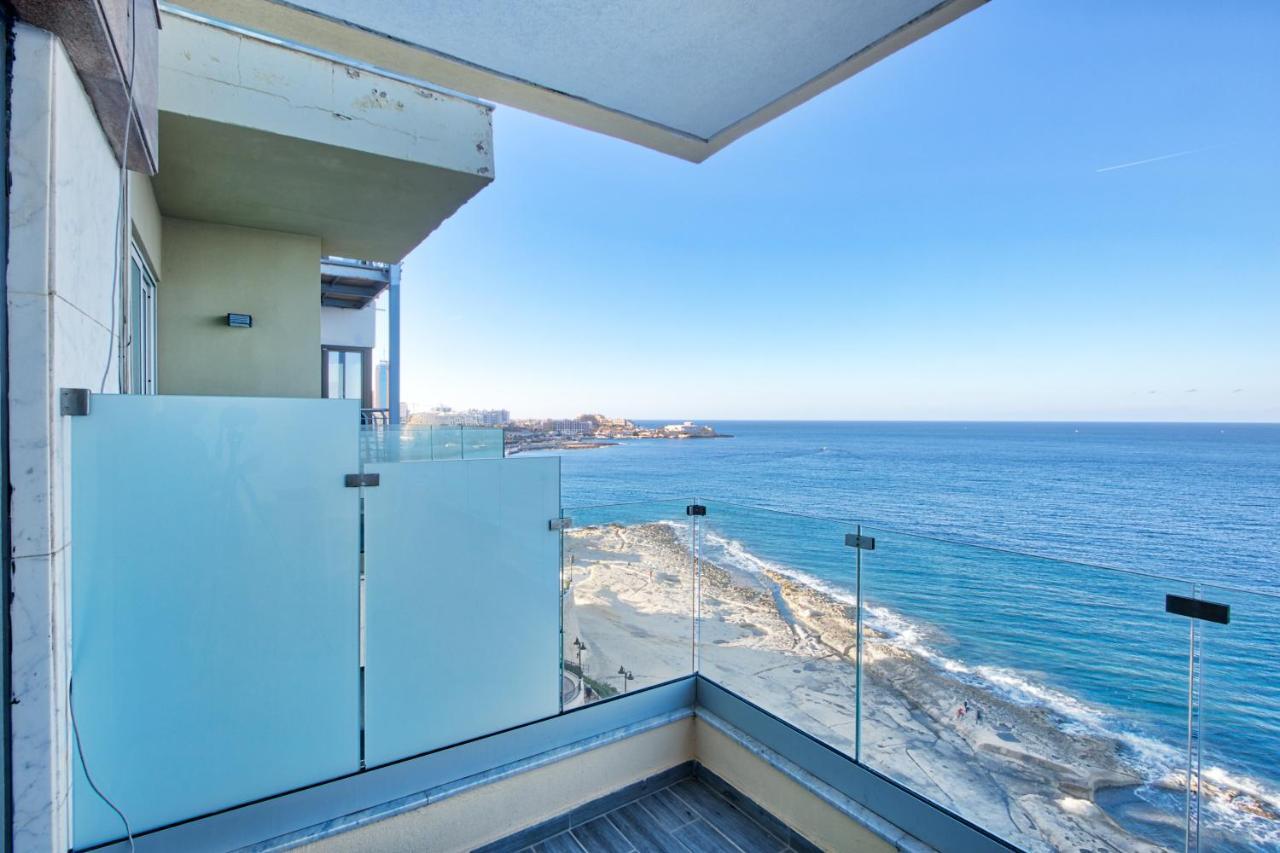 Seafront Sliema Apartment With Balcony & Sea Views By Jl ภายนอก รูปภาพ