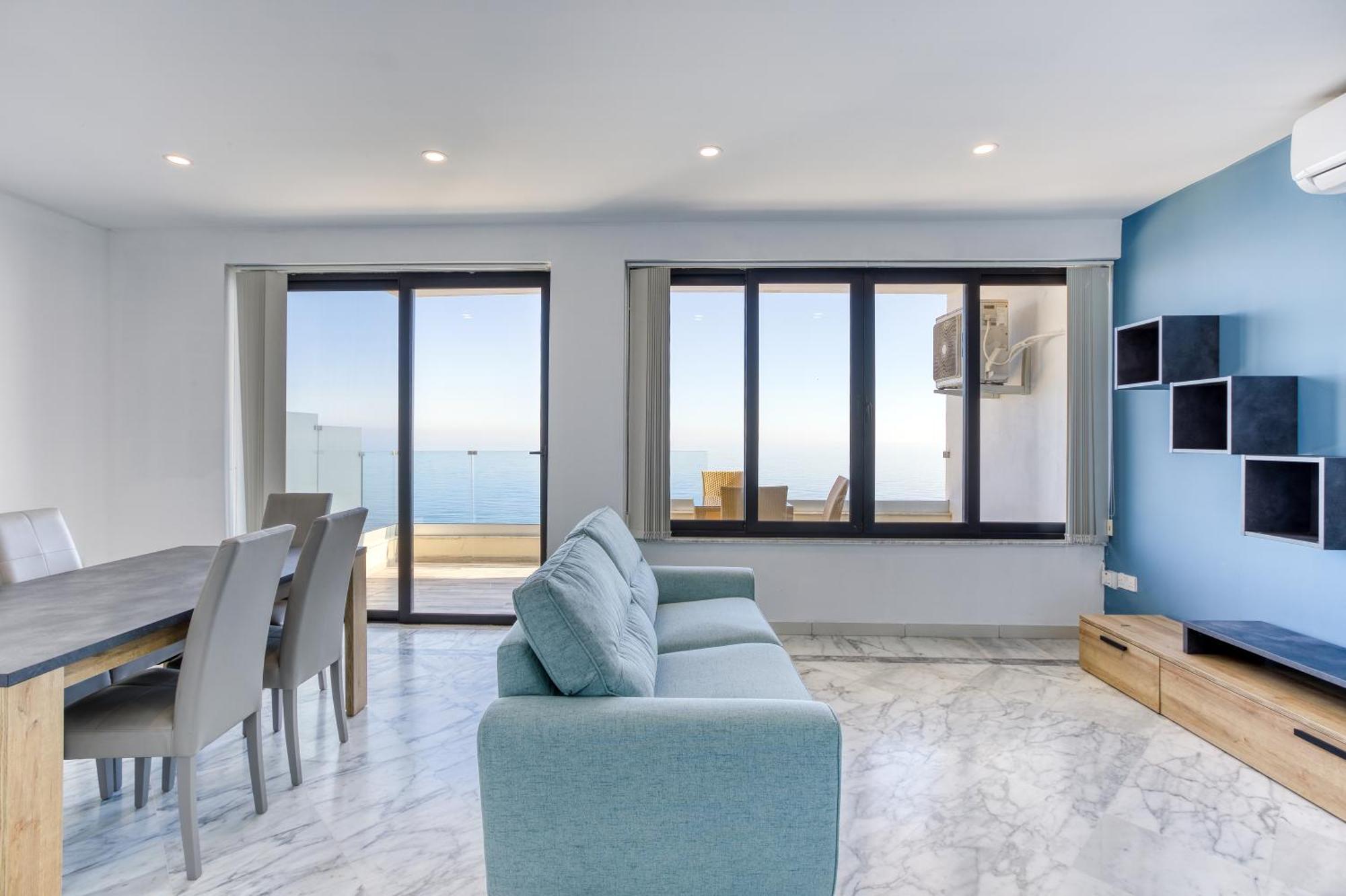 Seafront Sliema Apartment With Balcony & Sea Views By Jl ภายนอก รูปภาพ